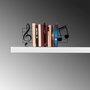 Aberto Design Sujetalibros de Metal Negro